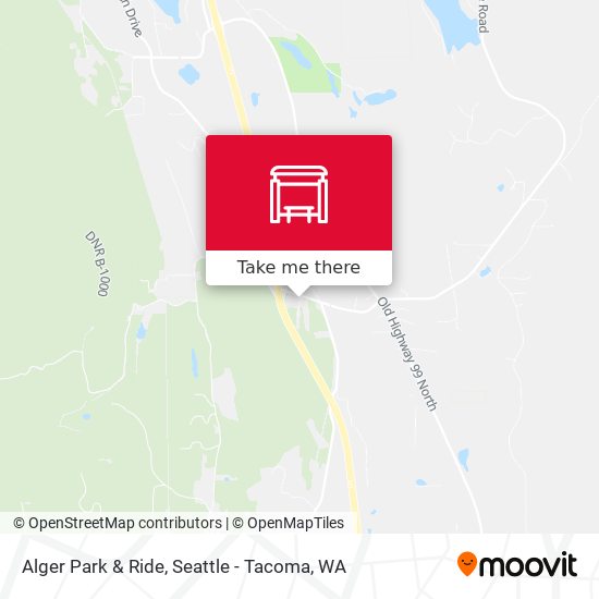 Mapa de Alger Park & Ride