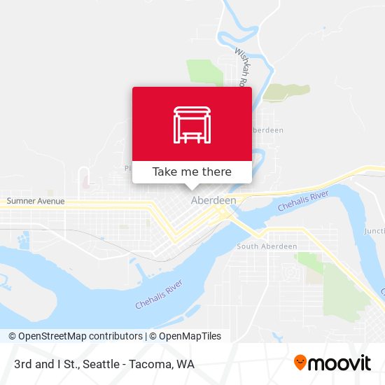3rd and I St. map