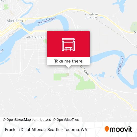 Franklin Dr. at Altenau map
