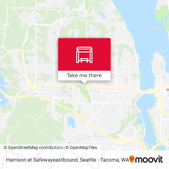 Mapa de Harrison at Safewayeastbound
