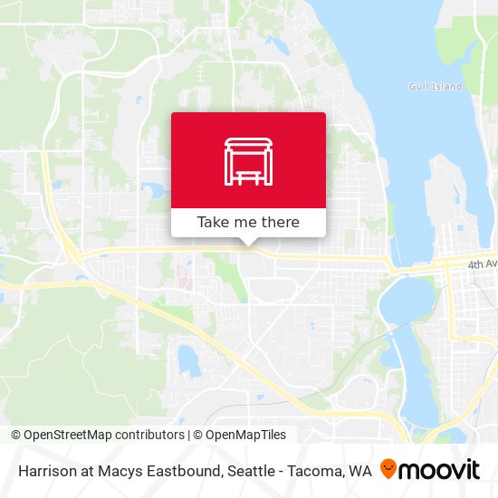 Mapa de Harrison at Macys Eastbound