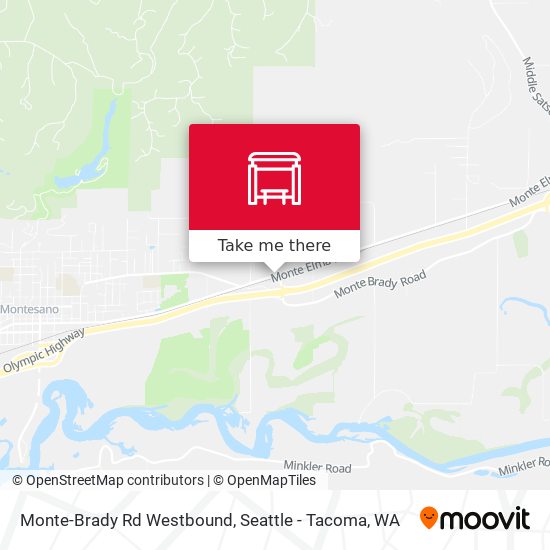 Mapa de Monte-Brady Rd Westbound