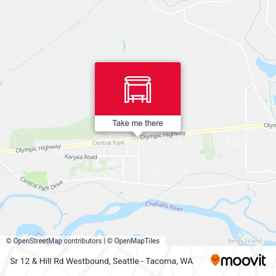 Sr 12 & Hill Rd Westbound map