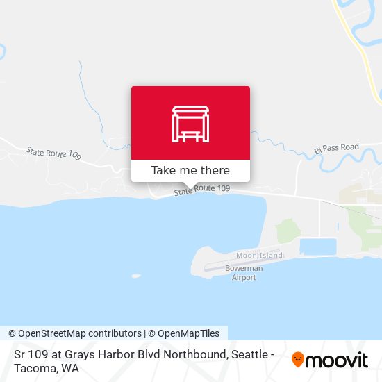 Sr 109 at Grays Harbor Blvd Northbound map