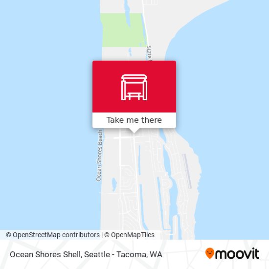 Mapa de Ocean Shores Shell