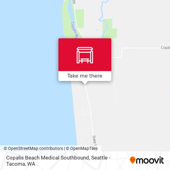 Mapa de Copalis Beach Medical Southbound