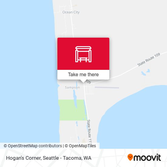 Hogan's Corner map