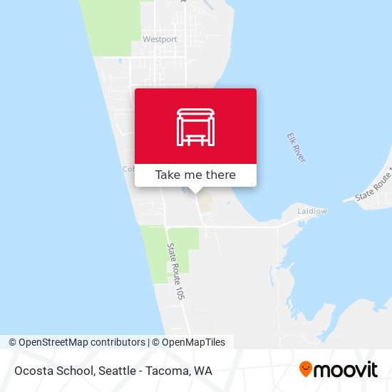 Ocosta School map