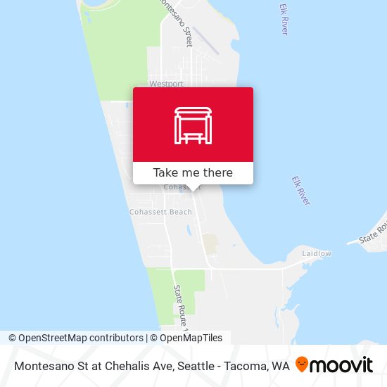 Mapa de Montesano St at Chehalis Ave