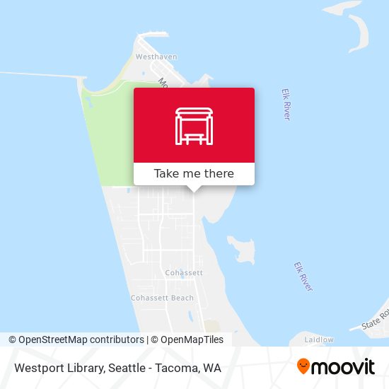 Mapa de Westport Library