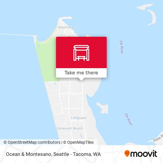 Ocean & Montesano map