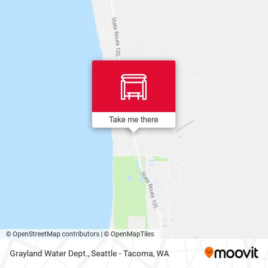Grayland Water Dept. map