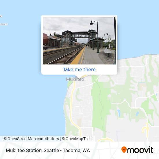 Mapa de Mukilteo Station