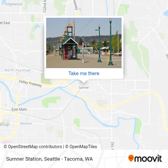 Sumner Station map
