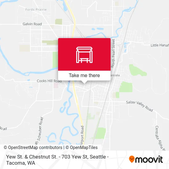 Yew St. & Chestnut St. - 703 Yew St map