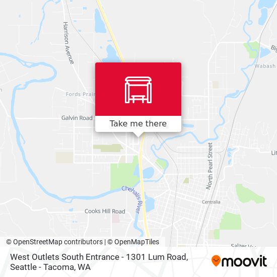 West Outlets South Entrance - 1301 Lum Road map