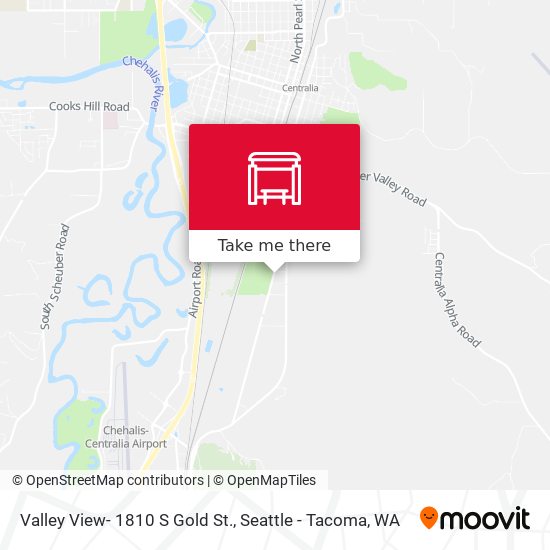 Mapa de Valley View- 1810 S Gold St.