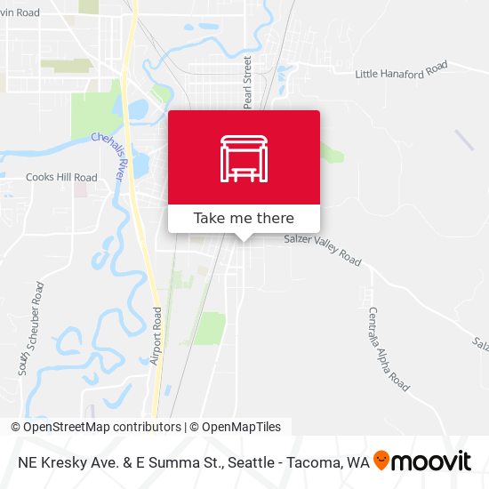 Mapa de NE Kresky Ave. & E Summa St.