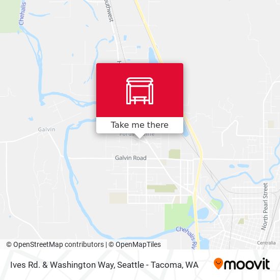 Ives Rd. & Washington Way map