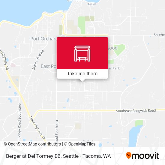 Berger at Del Tormey EB map
