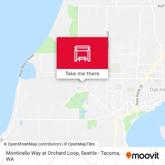 Mapa de Monticello Way at Orchard Loop