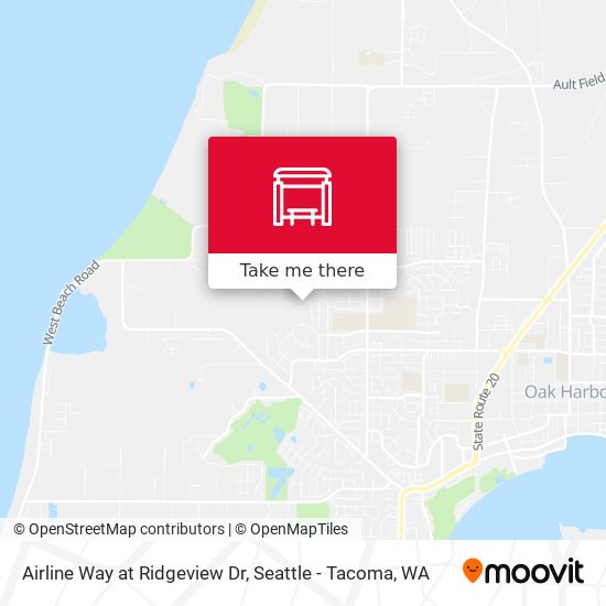 Airline Way at Ridgeview Dr map