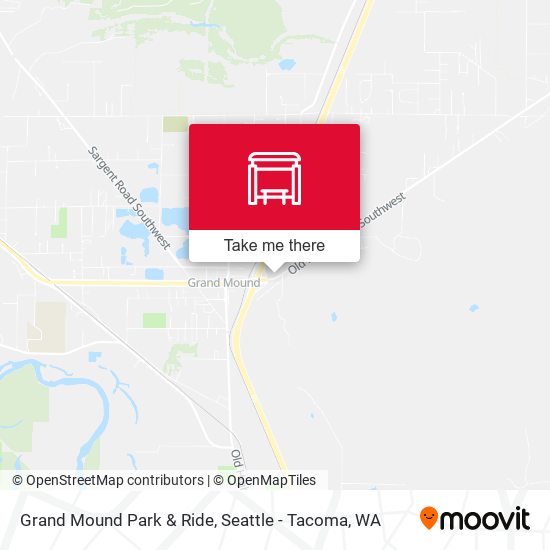 Mapa de Grand Mound Park & Ride
