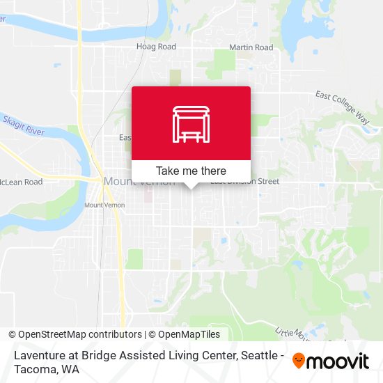 Laventure at Bridge Assisted Living Center map