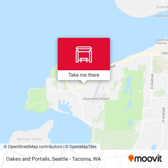 Oakes and Portalis map