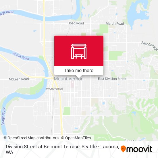 Mapa de Division Street at Belmont Terrace