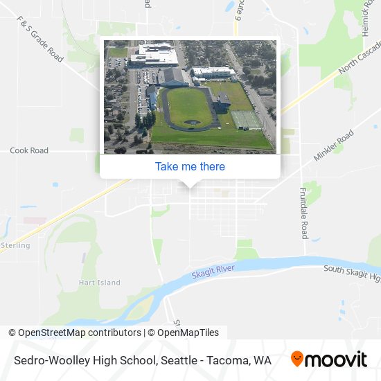 Sedro-Woolley High School map