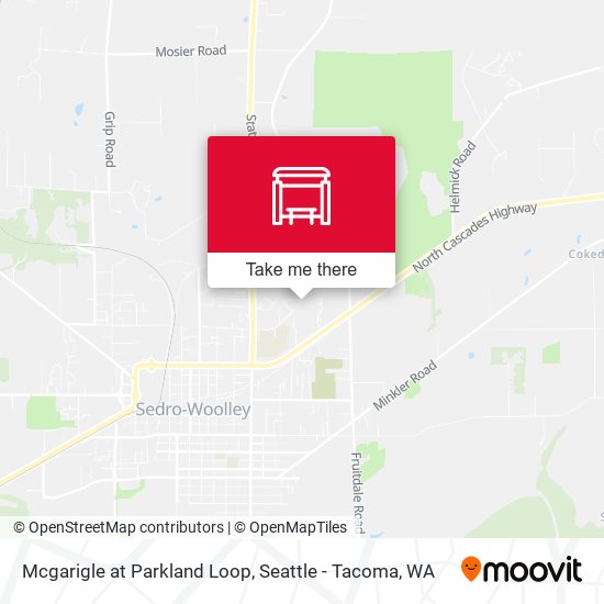 Mcgarigle at Parkland Loop map