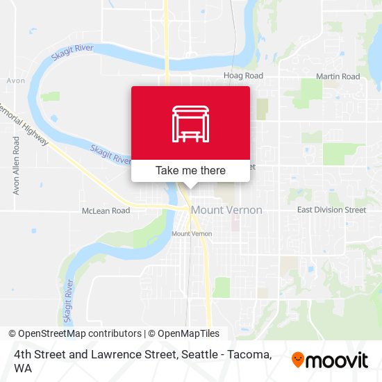 Mapa de 4th Street and Lawrence Street