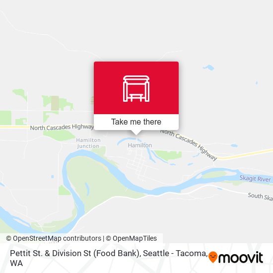 Mapa de Pettit St. & Division St (Food Bank)