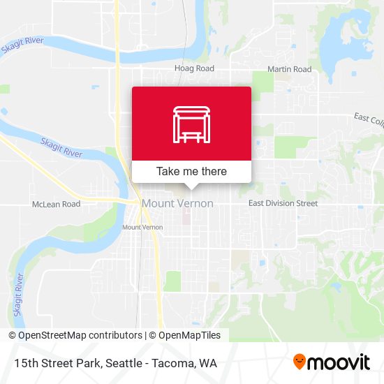 Mapa de 15th Street Park