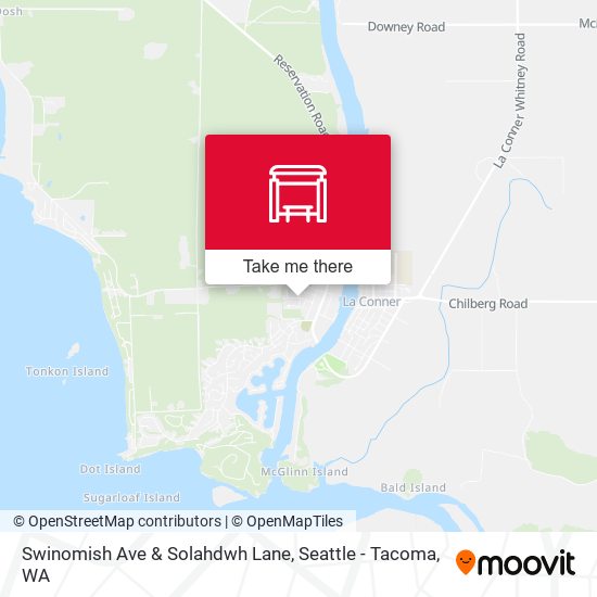 Swinomish Ave & Solahdwh Lane map
