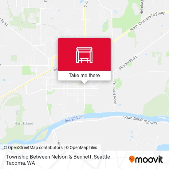 Mapa de Township Between Nelson & Bennett