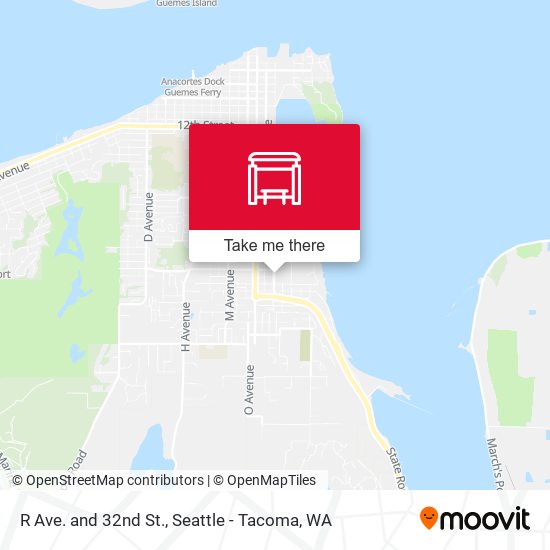 Mapa de R Ave. and 32nd St.