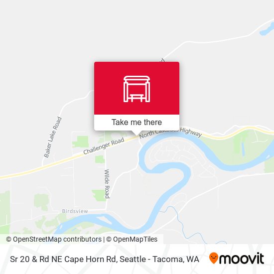 Mapa de Sr 20 & Rd NE Cape Horn Rd