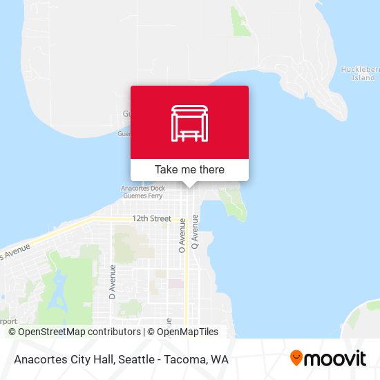 Anacortes City Hall map