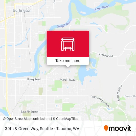30th & Green Way map