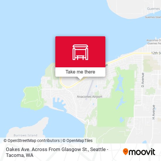Oakes Ave. Across From Glasgow St. map