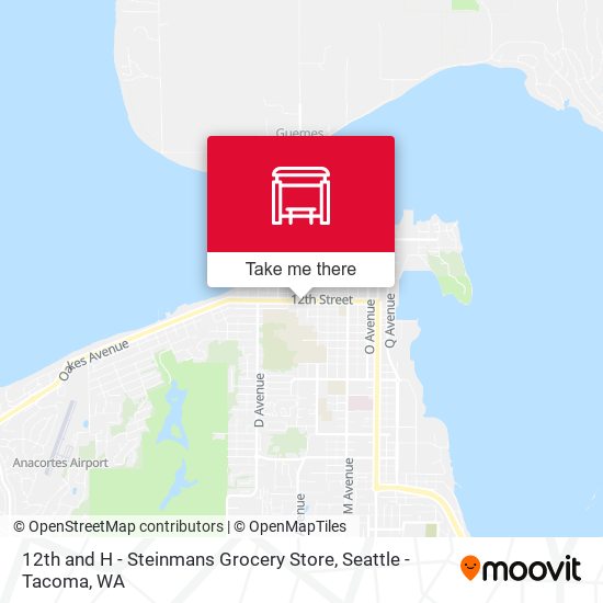 Mapa de 12th and H - Steinmans Grocery Store