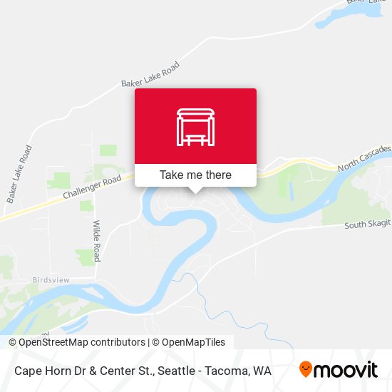 Mapa de Cape Horn Dr & Center St.