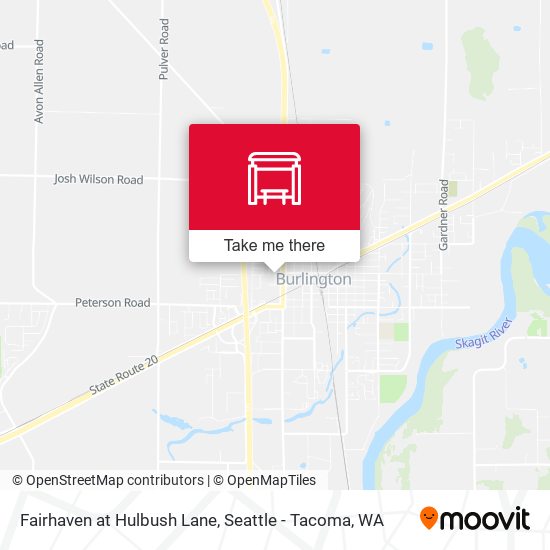 Mapa de Fairhaven at Hulbush Lane