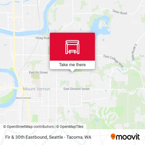 Mapa de Fir & 30th Eastbound