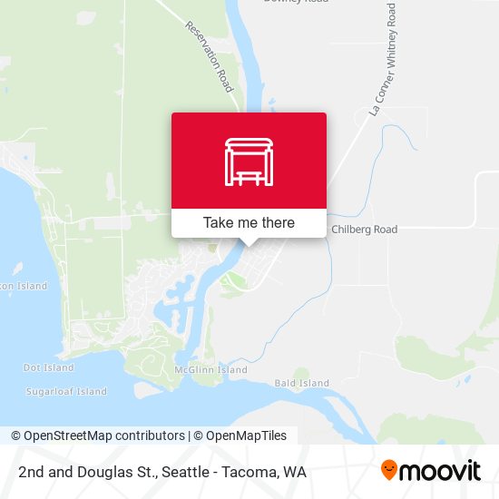 2nd and Douglas St. map