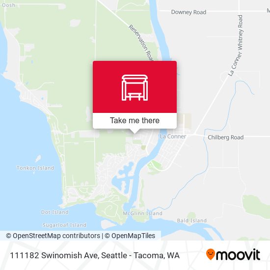 Mapa de 111182 Swinomish Ave