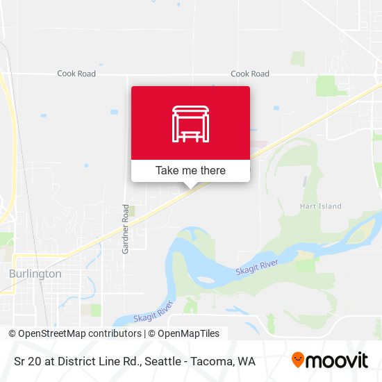 Mapa de Sr 20 at District Line Rd.