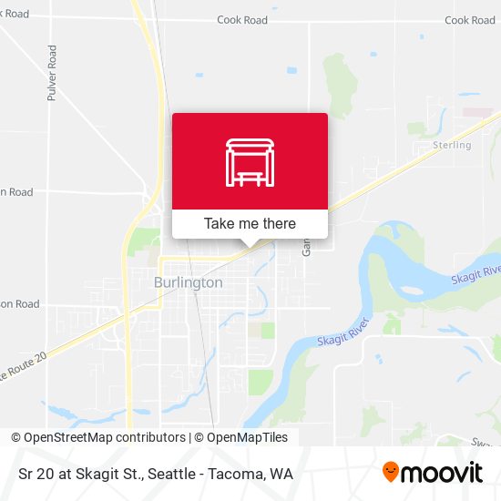 Sr 20 at Skagit St. map